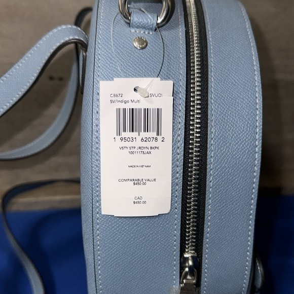 COACH Jordyn Varsity Stripe Backpack - Picture 2 of 3